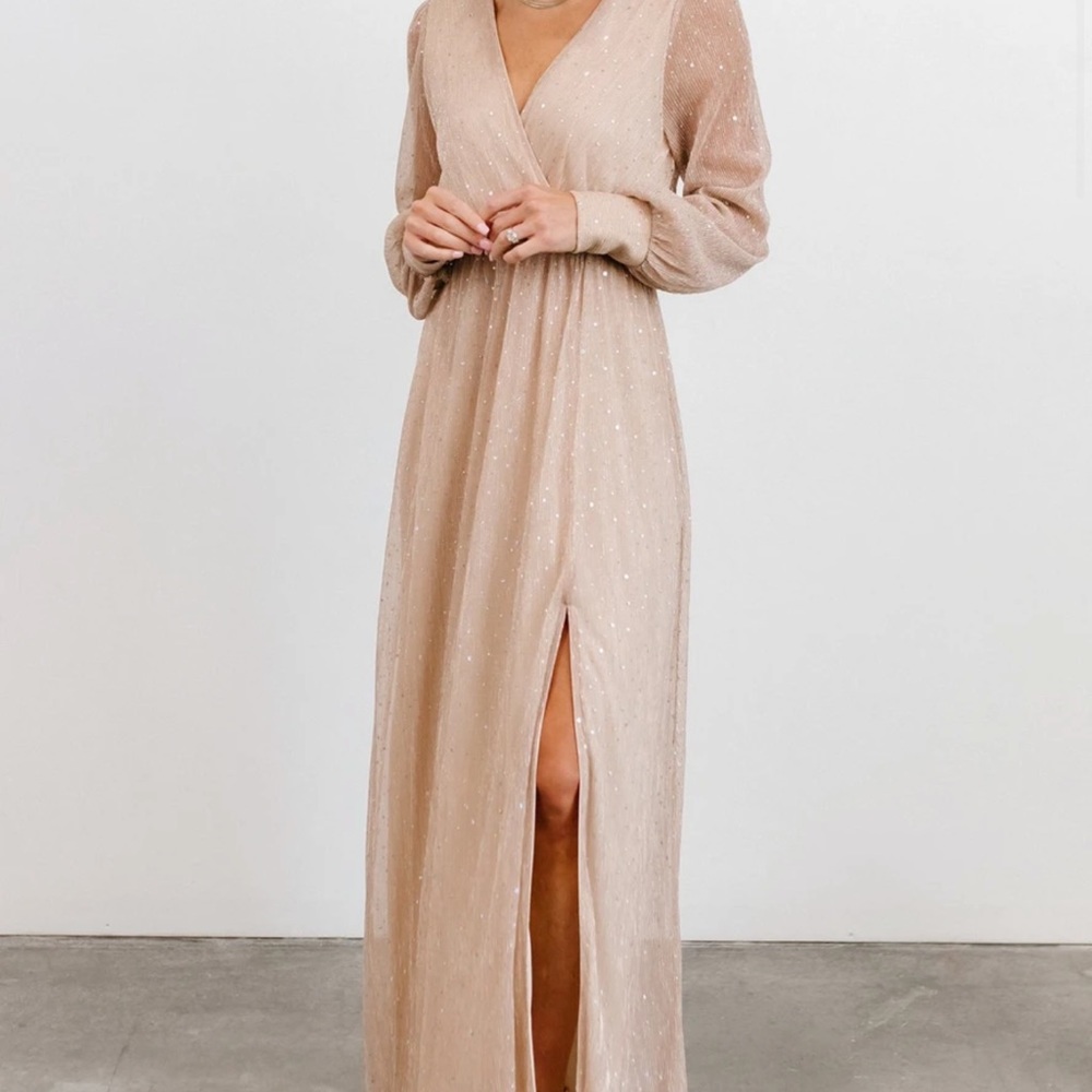Baltic Born Champagne Abigail Sparkle Gown